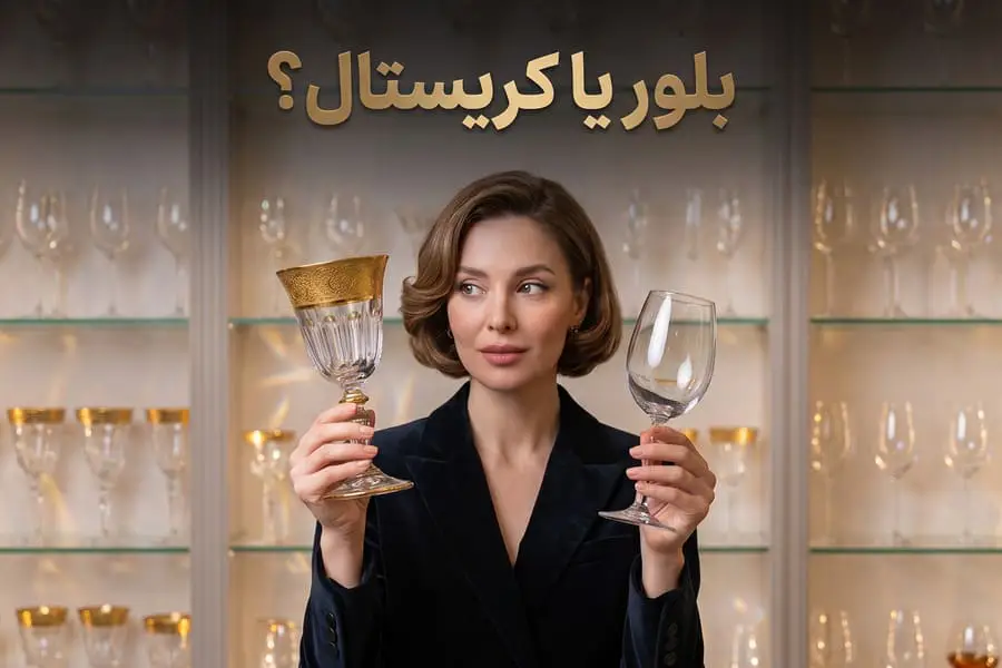 تفاوت بلور و کریستال چیست