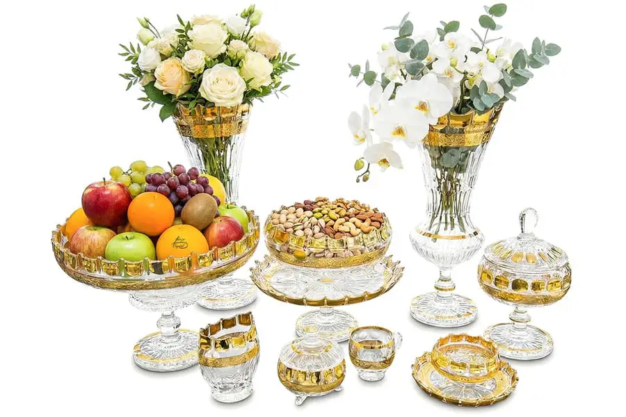 لیست ظروف پذیرایی مهمان